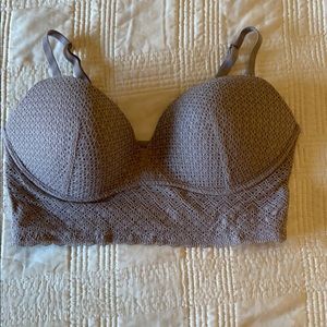 body by victoria no wire padded lace bra. 34C